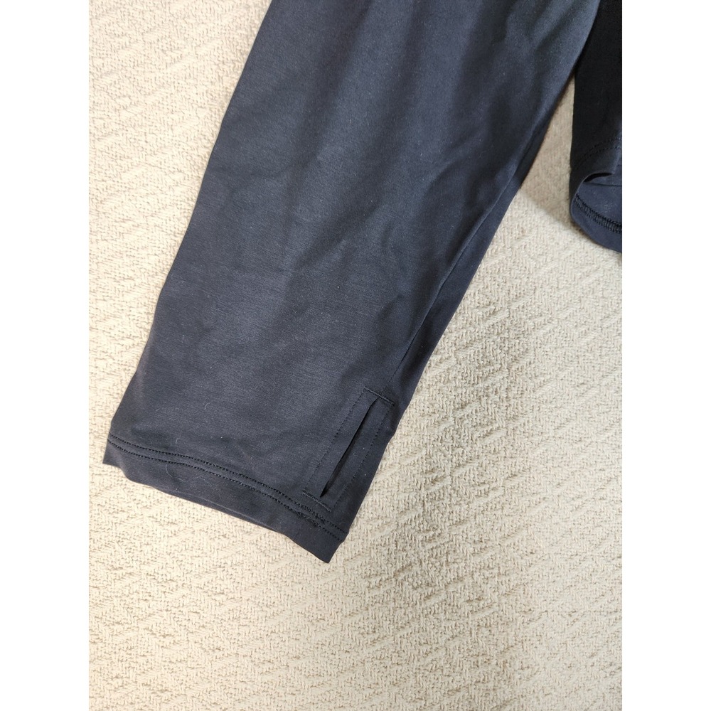 Lululemon Modal Relaxed-Fit Lounge Long Sleeve Top Women Size 12 Black - Picture 2 of 7